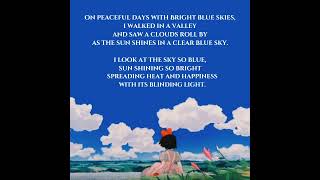 Performance Task 1 (Poem Writing and Recital)
