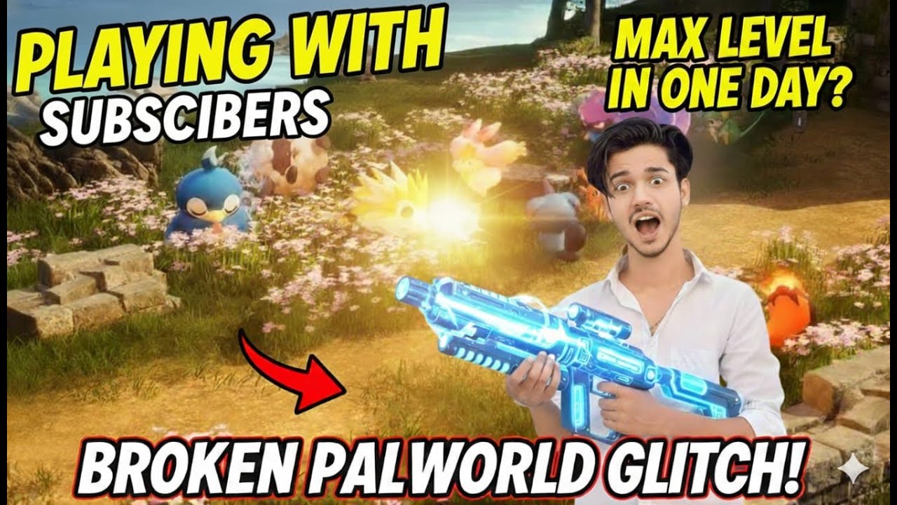 Most Craziest Game - "PALWORLD"  PLAYING WITH SUBSCRIBERS