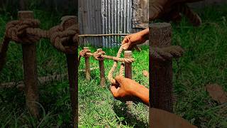 Most People Tie This Knot WRONG 🤯 Strong Non-Slip Rope Tricks! #shorts #shortsfeed #knotting #viral