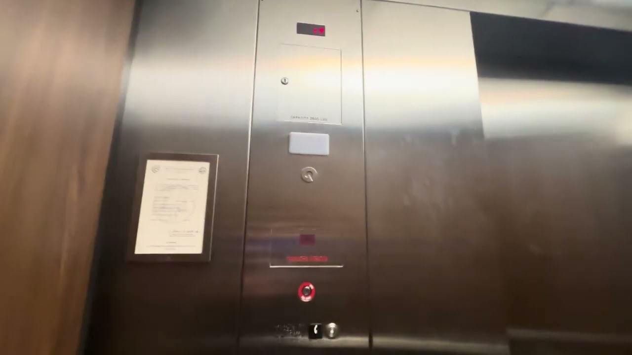 ￼Schindler 330a elevator hydraulic  sport club ACAC five forks ￼ SC