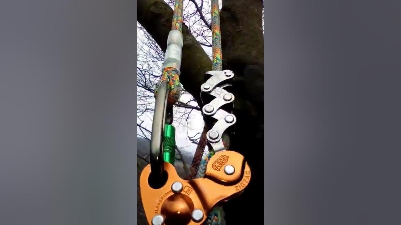Petzl zig zag ,climbing south sweden YouTube