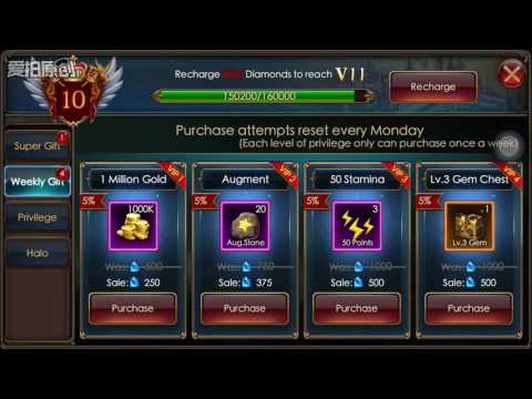 Legacy of discord- 2.4 tycoon event 10k diamonds for 85k points