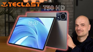 Cette TABLETTE 4G a un bel ECRAN, mais ça ne fait pas tout ...  (Teclast T50HD)