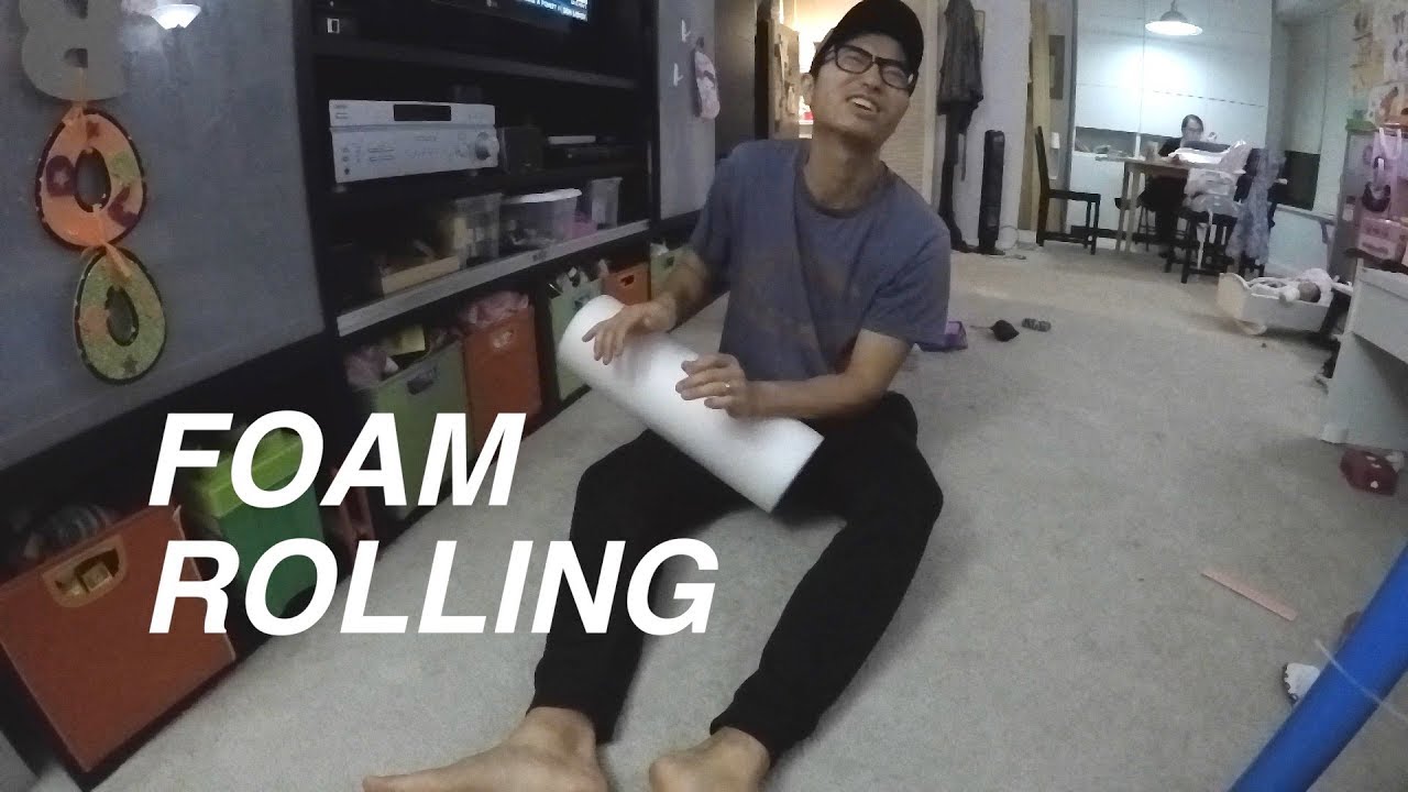 FOAM ROLLING AFTER A MARATHON YouTube