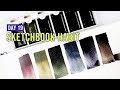 Boku Undo Shadow Black Watercolors | Sketchbook Habit Day 19