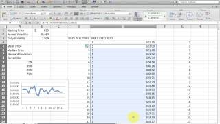 How to Simulate Stock Price Changes with Excel (Monte Carlo)