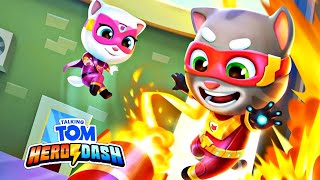Talking Tom Hero Dash - Angela, Tom  - Gameplay, Android - LILU screenshot 1