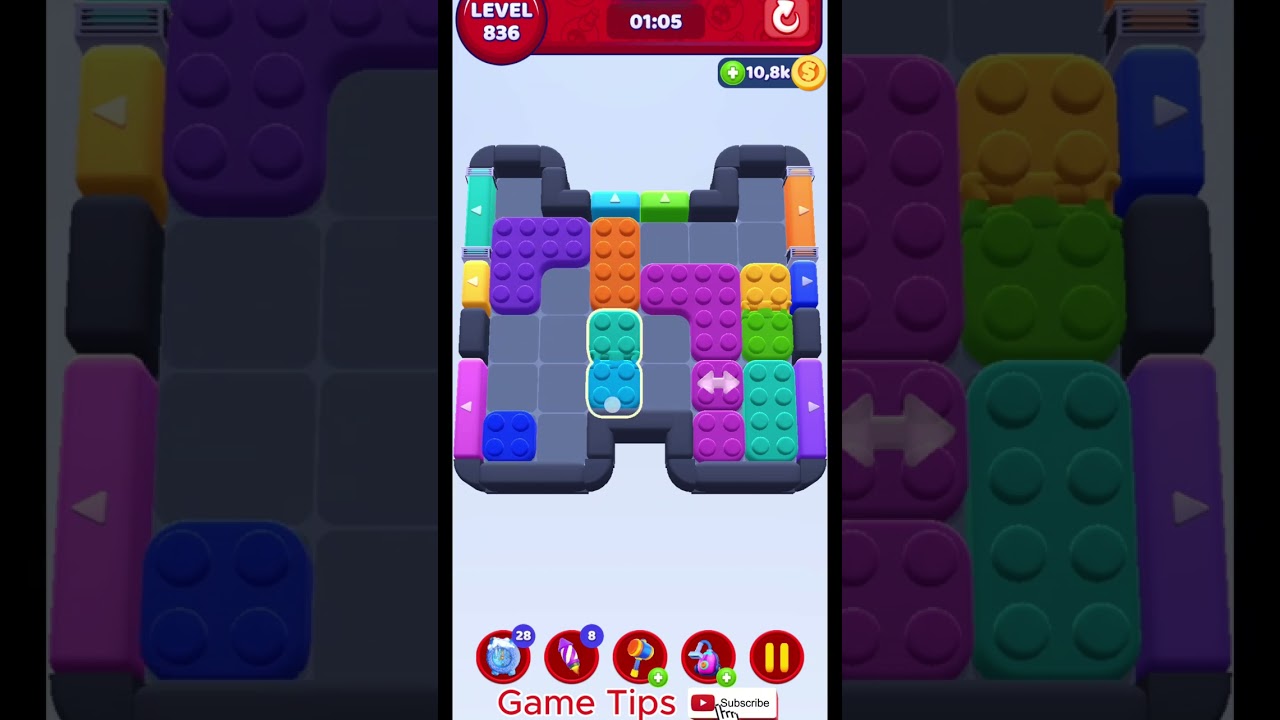 Color Block Jam level 836 - YouTube