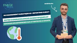 Du changement climatique au « reporting climat »