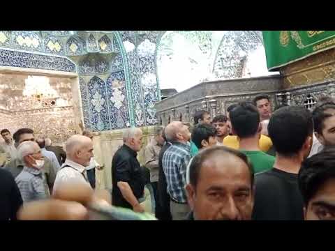 Beautiful View Of Shrine Of Bibi Masoma Qum Iran Iran Ziarat