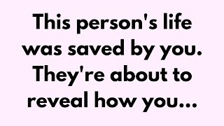 💌 🛑 God Message Today | This person's life was saved by you... #Godsays #God #Godmessage