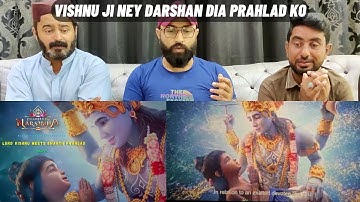 Pakistani Reaction on Mahavatar Narsimha part 11 - vishnu ji ney darshan dia prahlad ko