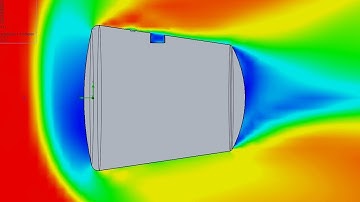 For Comparison - Basic Space Capsule Design Late Reentry State Simulation