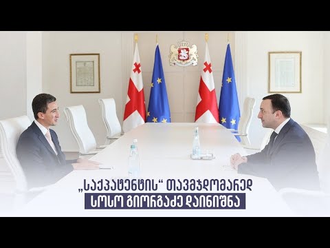 “საქპატენტის” თავმჯდომარედ სოსო გიორგაძე დაინიშნა