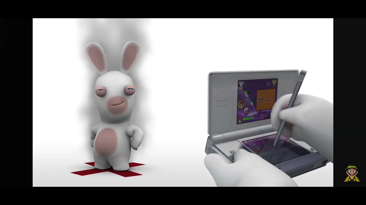 Rayman Raving Rabbids! - Nintendo DS Commercial! - (THIS IS FUNNY! 🤣)