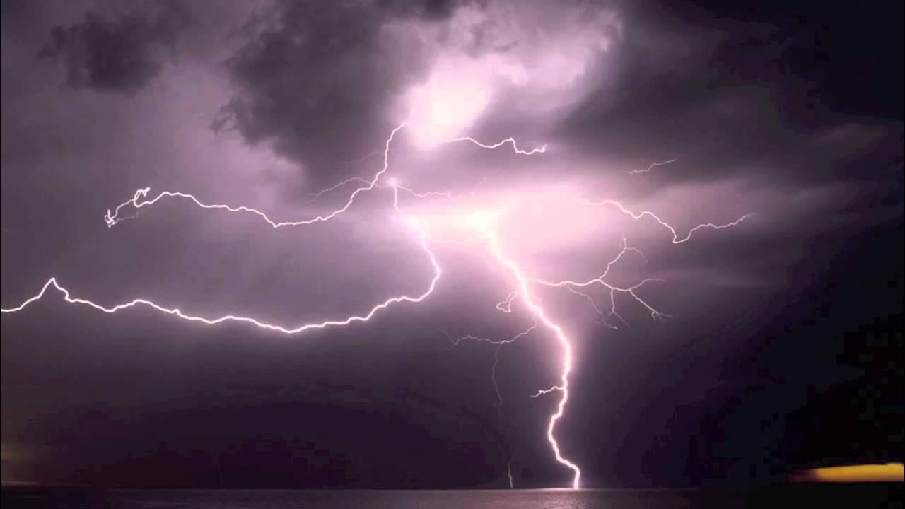 When the lightning. When the lightning
