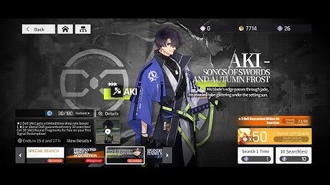 Neural Cloud Gacha Aki Banner 20x Pulls