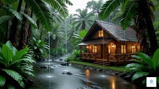 Soft Water Stream Rain Sounds Deep Relaxation Peaceful Calm Study Reading, Or Work Background