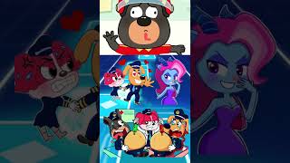 Sheriff Labrador Police Cartoon - Coffin Dance Song Cover