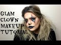 Halloween makeup tutorial  glitter clown  brittney ondich