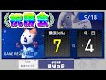 【9/18祝勝会】鮮やか逆転勝利で6連勝!筒香「確信」3ランで石田裕を援護!【De7-4中】