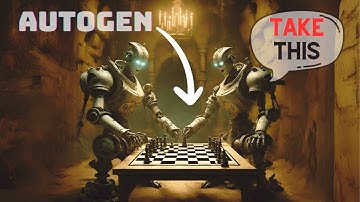 Epic Chess Robots using AUTOGEN | Install & Run (Code examples and Usage)
