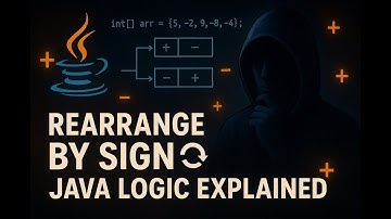 Leet Code 2149 – Rearrange Elements by Sign | Logical Problem Solving in Java