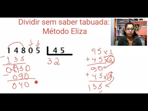 Aprenda A Dividir Sem Saber Tabuada De Cabeça!!!! Método Eliza