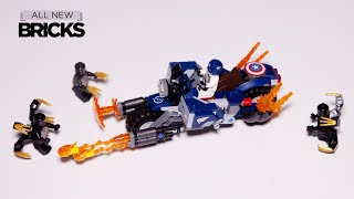 Lego Avengers Endgame 76123 Captain America Outriders Attack Speed Build