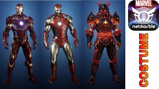 Iron man ALL COSTUME ( Marvel Future Revolution soft lunch ) screenshot 5