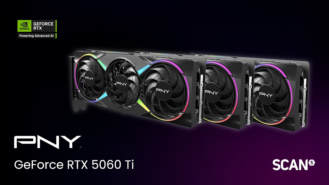PNY GeForce RTX™ 5060 Ti | Game-changing performance powered by 