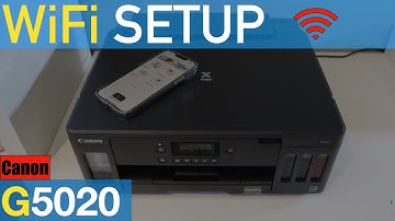 Canon Pixma G5020 WiFi Setup, Printing, iPhone Setup Review.