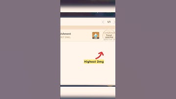 How to Check Your Highest Damage in Genshin Impact #genshinimpact