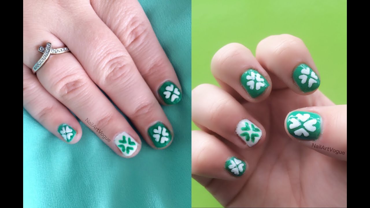 2. St. Patrick's Day Acrylic Nail Designs - wide 2