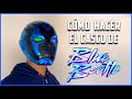 Cómo Hacer el CASCO de BLUE BEETLE de CARTÓN - DIY - Blue Beetle Helmet