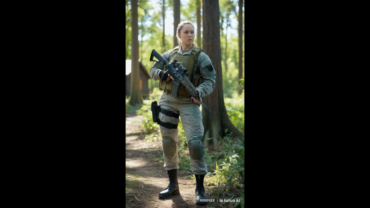 Female soldier survival skills 