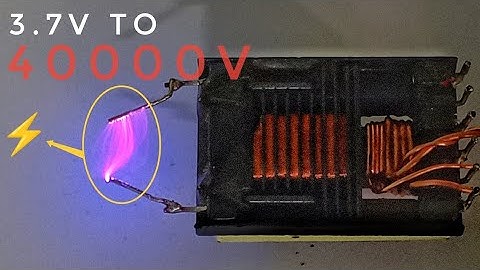 High Voltage Transformer #diy #madscientist #hvac