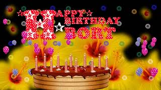 BORT HAPPY BIRTHDAY TO YOU