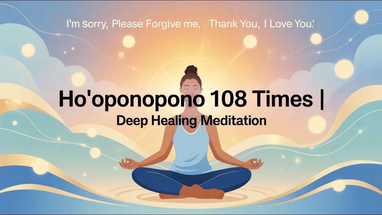 Ho’oponopono Mantra 108 Repetitions for Deep Healing | Let Go & Heal