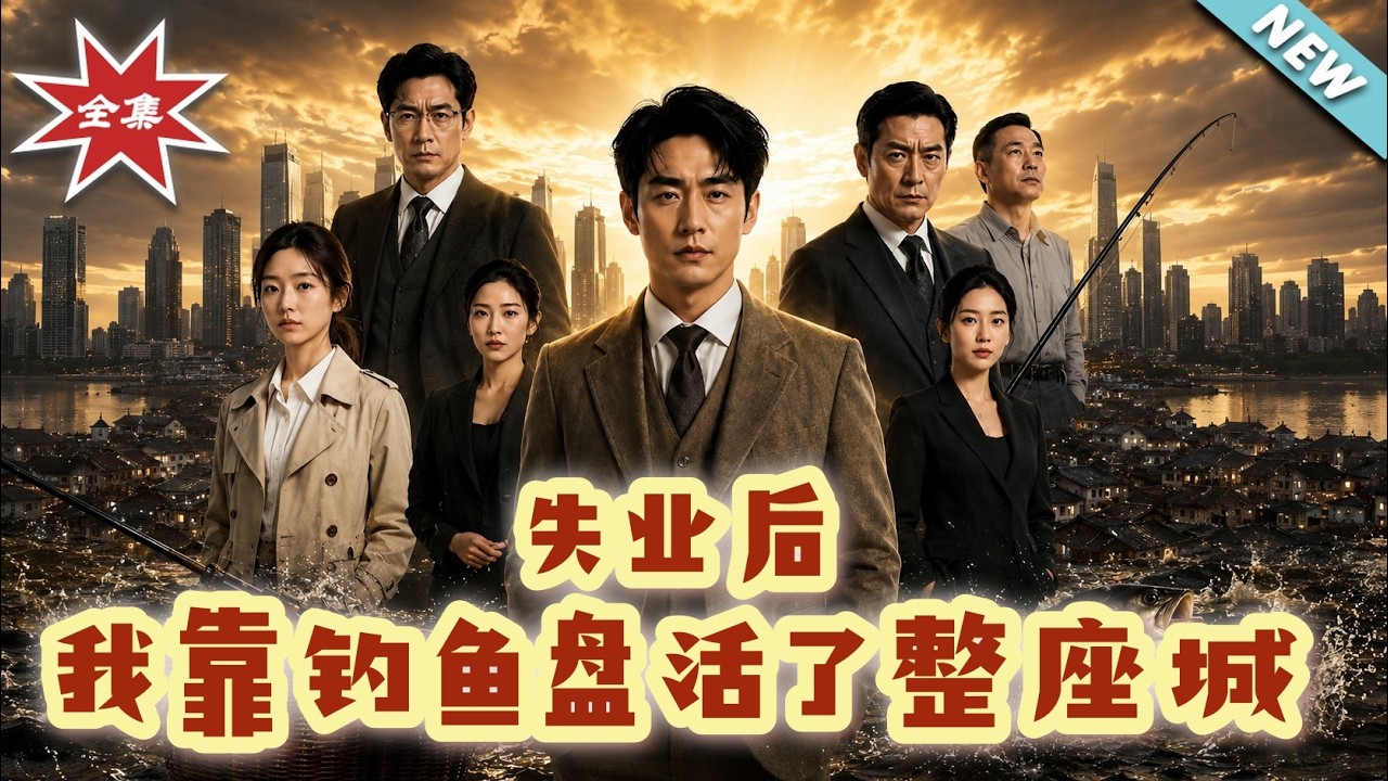 失業後，我靠釣魚盤活整座城