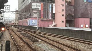 阪神8000系8237F直通特急姫路行き　山陽明石駅入線