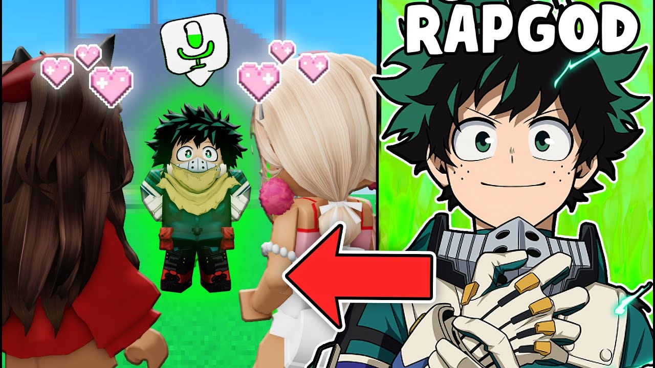 TROLLING ROBLOX VOICE CHAT as DEKU (RIZZED THE FRIEND GROUP)