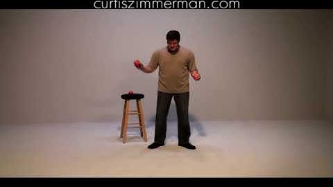 How to 3 ball bounce juggle - Curtis Zimmerman