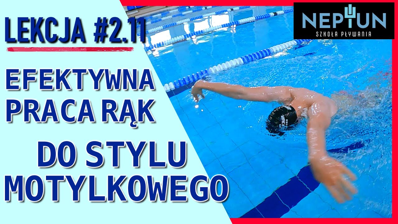 Efektywna praca rąk do stylu motylkowego