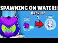 Blocking Empty Spaces & Re-Spawning Teammate on Water!? | Brawl Stars Experiments #biodome