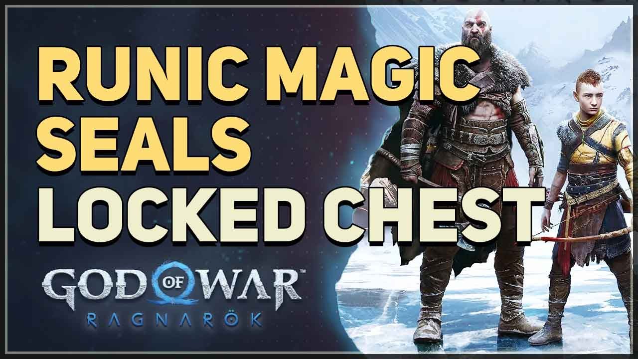 Runic Magic Seals Chest God of War Ragnarok YouTube