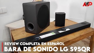 Review LG S95QR: una barra de sonido 9.1.5 con Dolby Atmos que sorprende