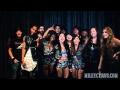 MILEY CYRUS BAND & DANCERS IN MELBOURNE AUSTRALIA