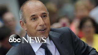 Matt Lauer apologizes after being fired from NBC News