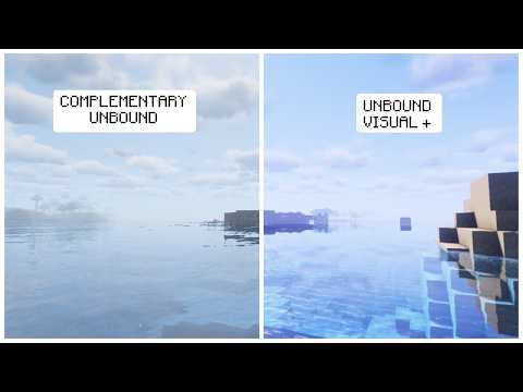 Testing this NEW Minecraft Shader - Unbound Visual +
